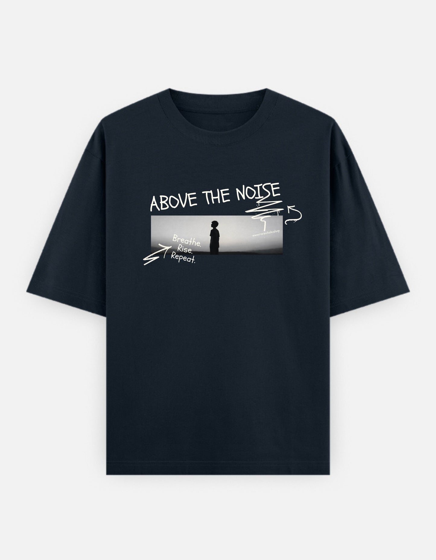ABOVE THE NOISE | Unisex Oversized T-Shirt