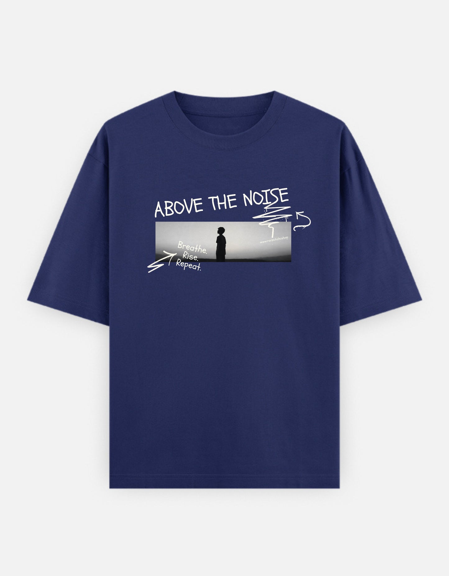 ABOVE THE NOISE | Unisex Oversized T-Shirt