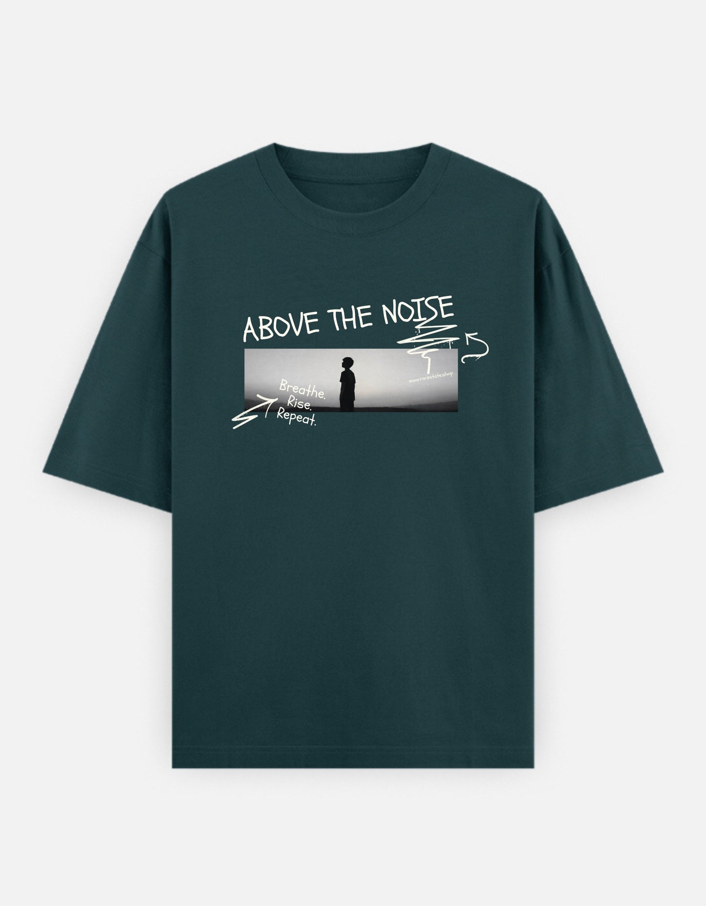 ABOVE THE NOISE | Unisex Oversized T-Shirt