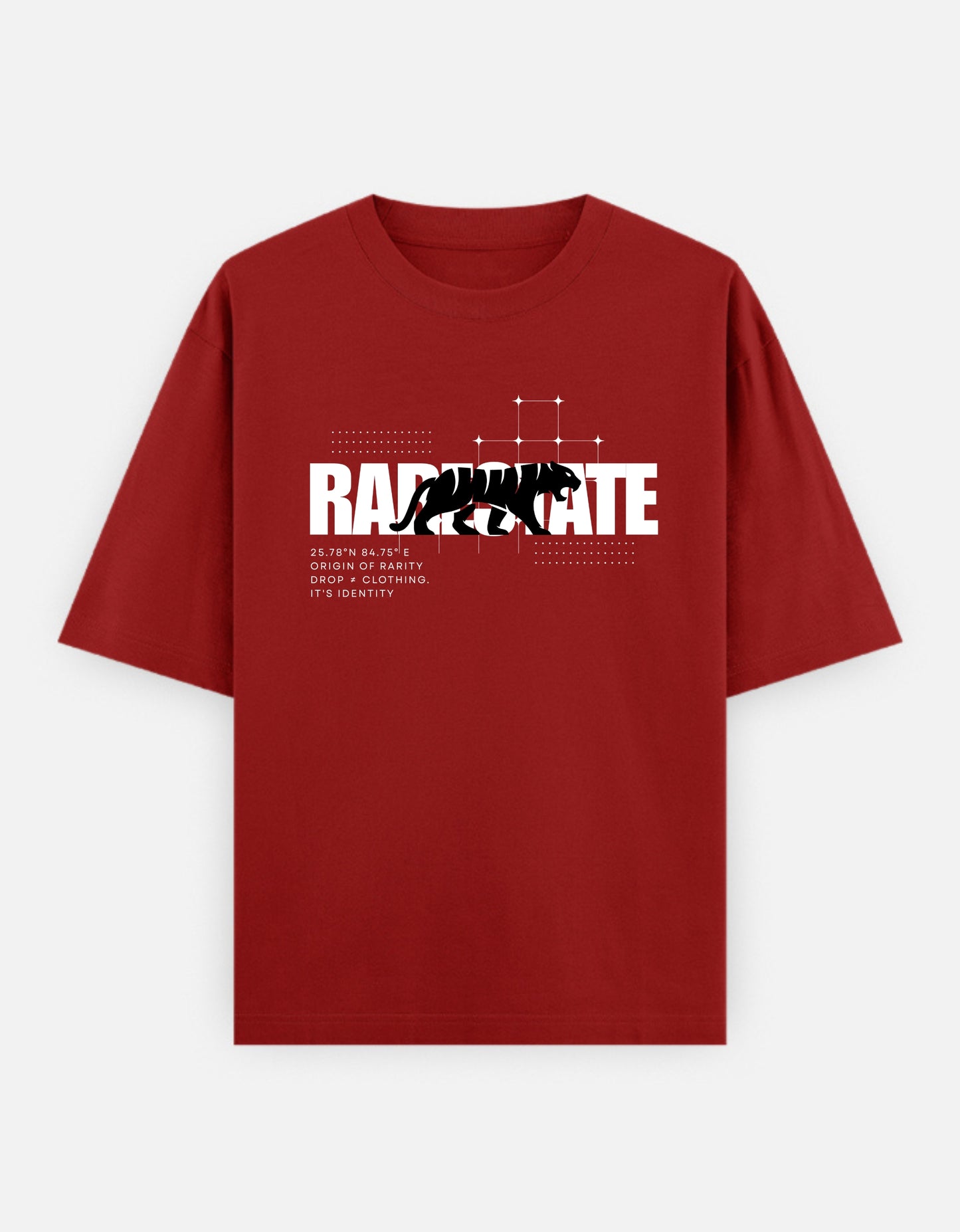 RARESTATE LONG-LATI | Unisex Oversized Classic T-Shirt
