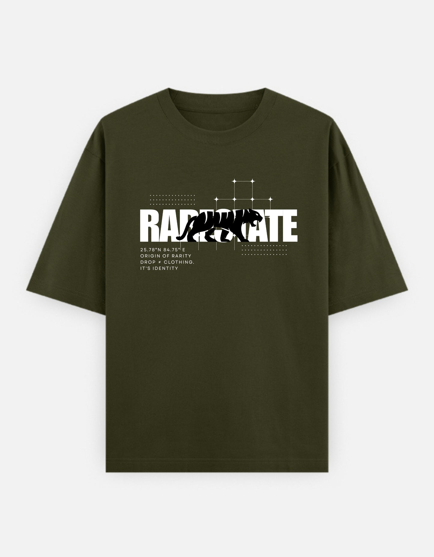 RARESTATE LONG-LATI | Unisex Oversized Classic T-Shirt