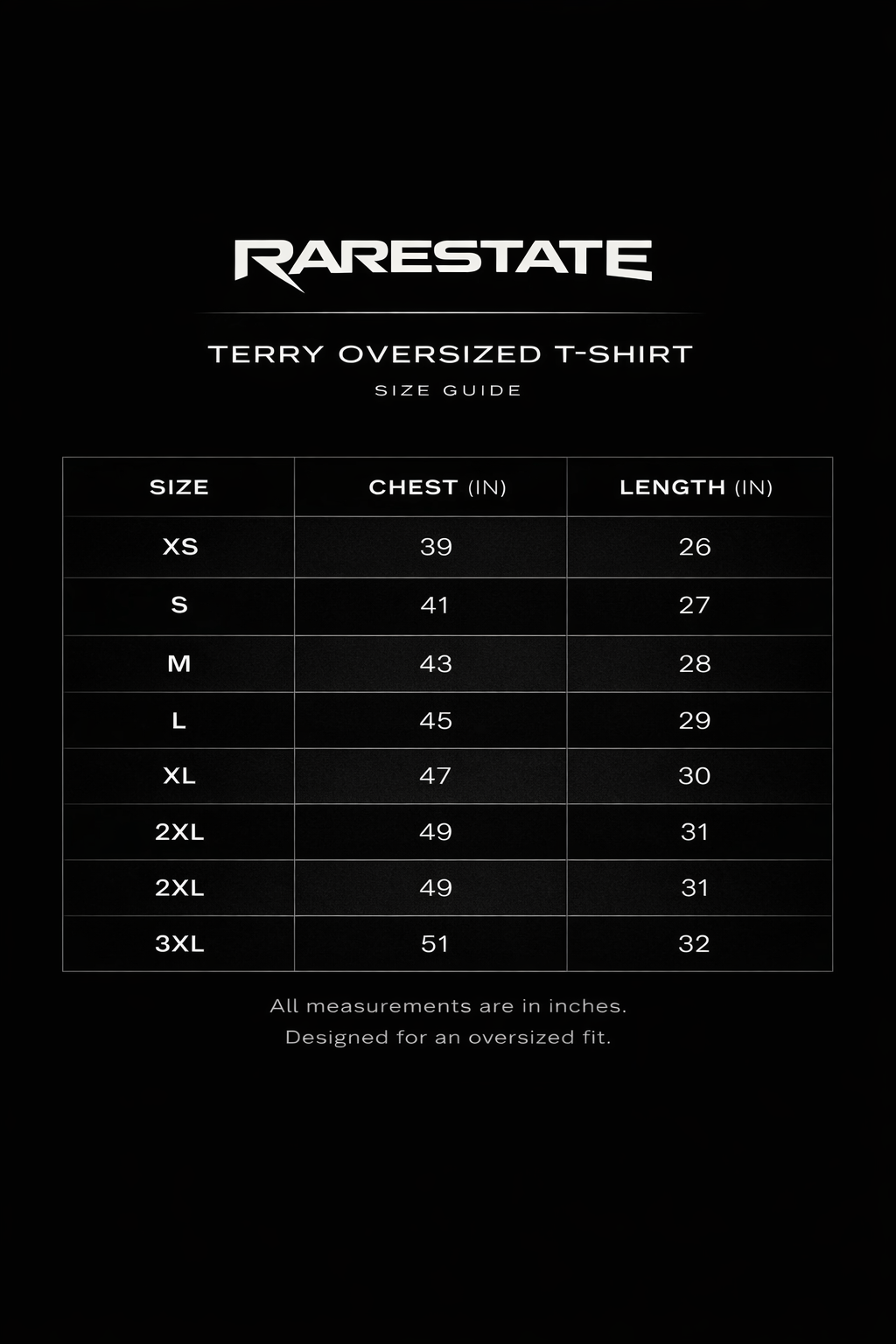 Plain - Unisex Terry Oversized Tee | RARESTATE