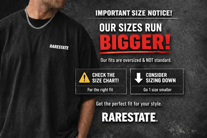 RARESTATE - Unisex Terry Oversized Tee