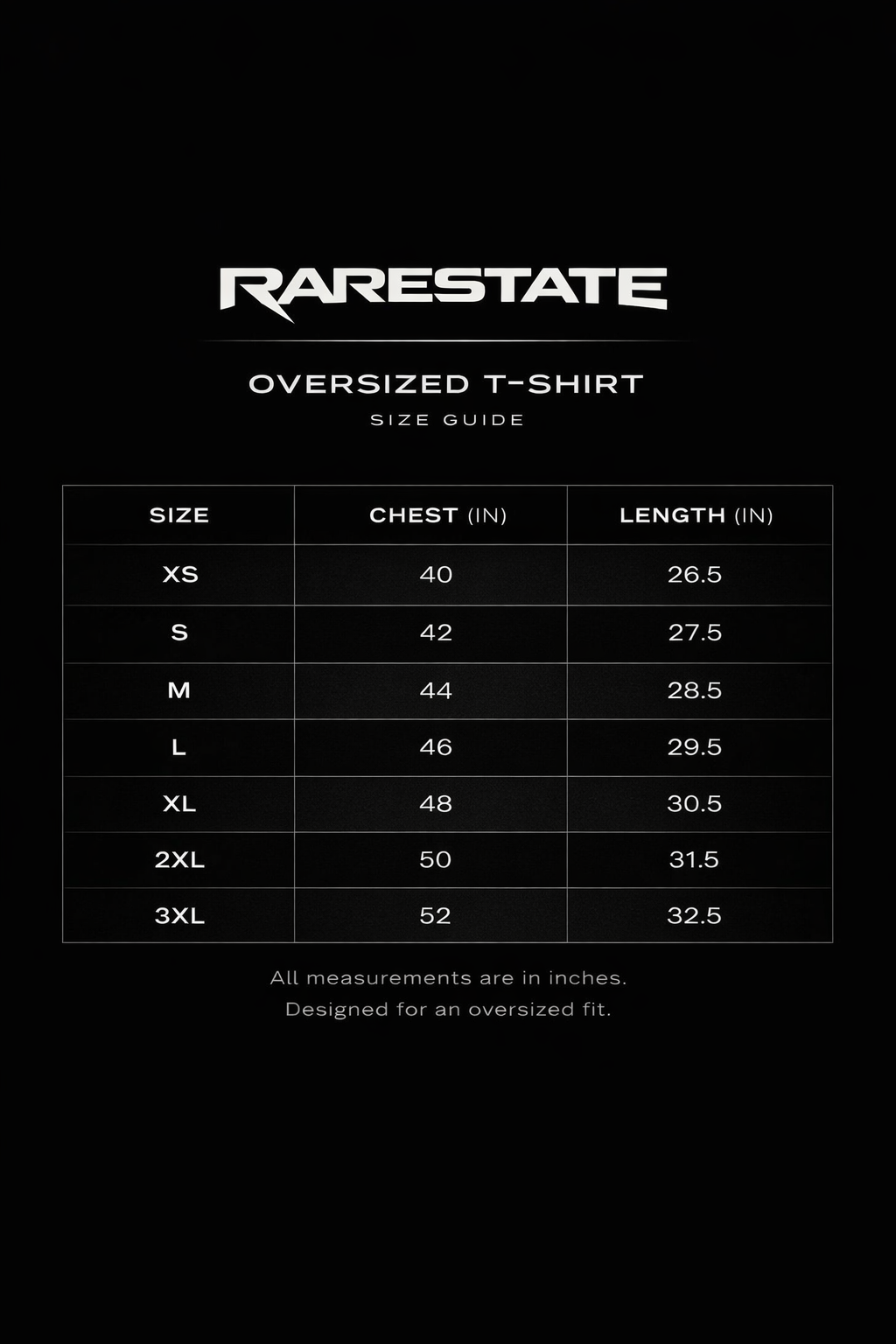 रेयरस्टेट एम्ब्रॉयडरी | Unisex Tie Dye Oversized T-Shirt