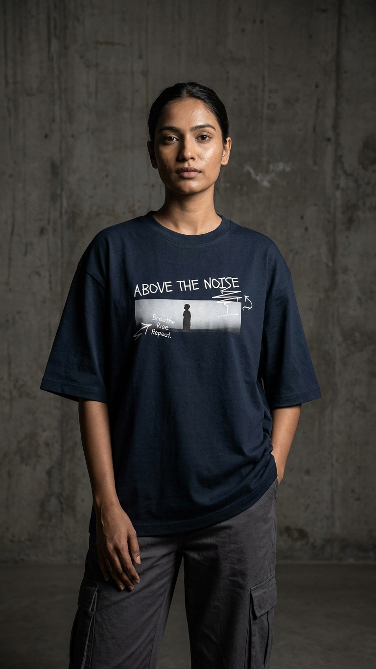 ABOVE THE NOISE | Unisex Oversized T-Shirt