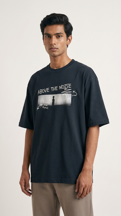 ABOVE THE NOISE | Unisex Oversized T-Shirt